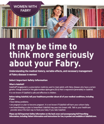 Women & Fabry Brochure