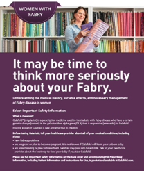 Women with Fabry Brochure